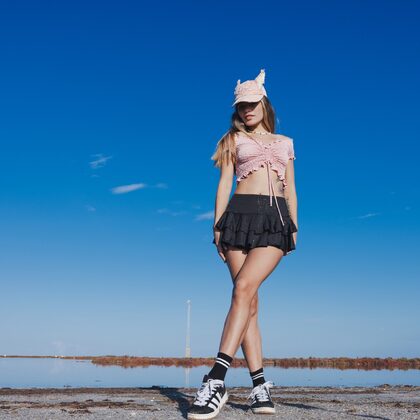 Irene Rouse 002 11-playful-outdoor-poses-on-stone-bridge-with-sporty-irene-energy.jpg