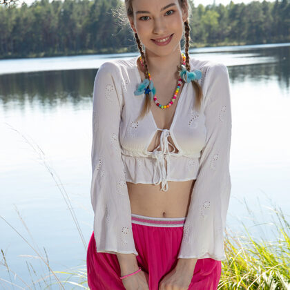 Lola Wink 002 04-lakeside-summer-glow-with-lola-wink-in-yellow-bikini-mood.jpg